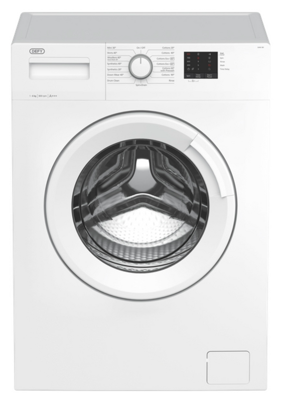 Defy 6kg Front Loader Washing Machine - White