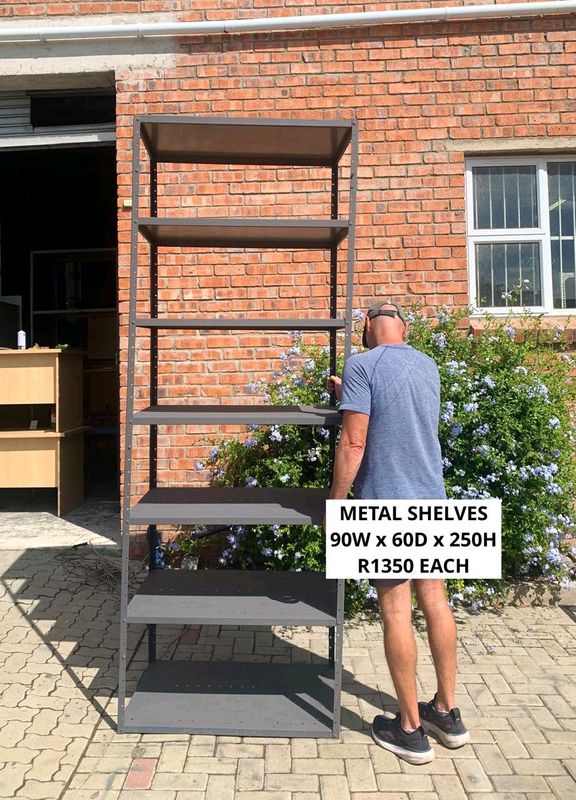 METAL RACKING FOR SALE 3 AVAILABLE