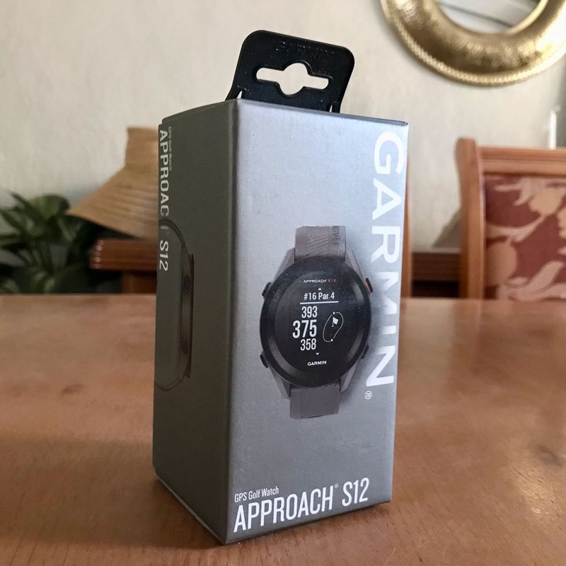 Brand new Garmin Approach S12 GPS Golf Watch - Slate Grey