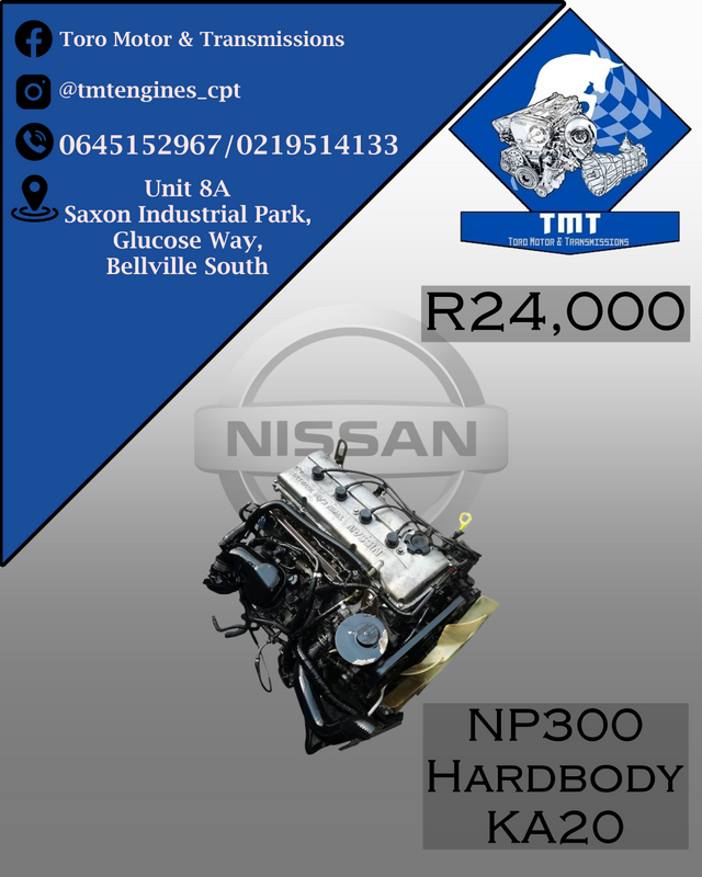 Nissan NP300/Hardbody KA20 Engine