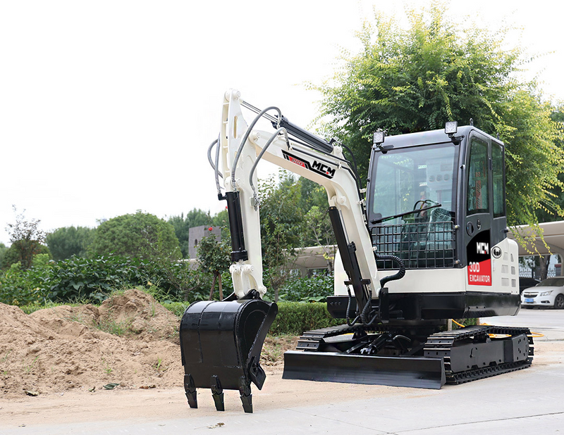 MINI SLOOTGRAWER / COMPACT EXCAVATOR / GRONDVERSKUIWING / EARTHMOVING / BOUERS / KONTRAKTEURS