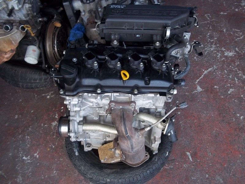 Etios engine, gearbox and parts.