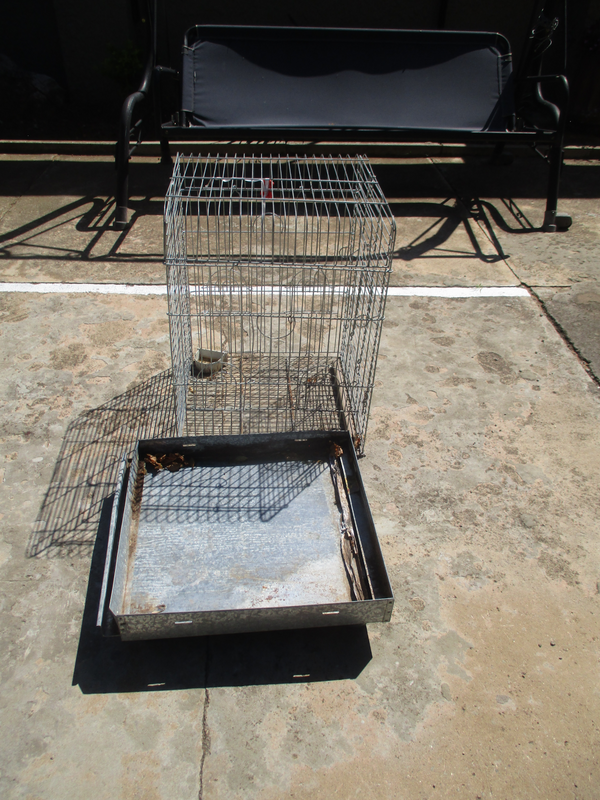 Bird cage 530mm x 530mm x 750mm