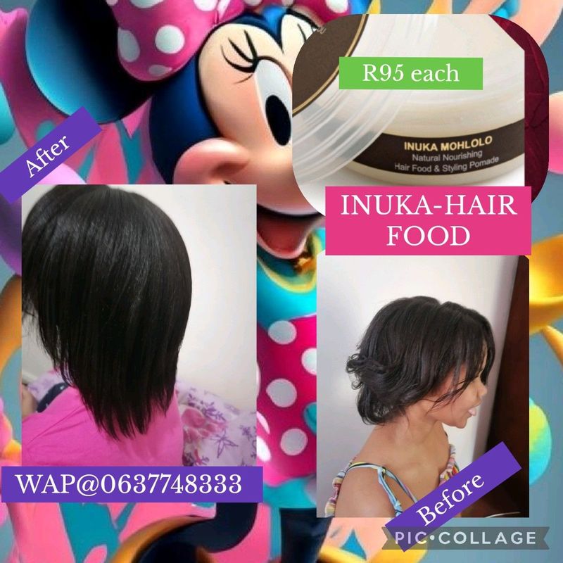 Grow your hair with Inuka Hairfood