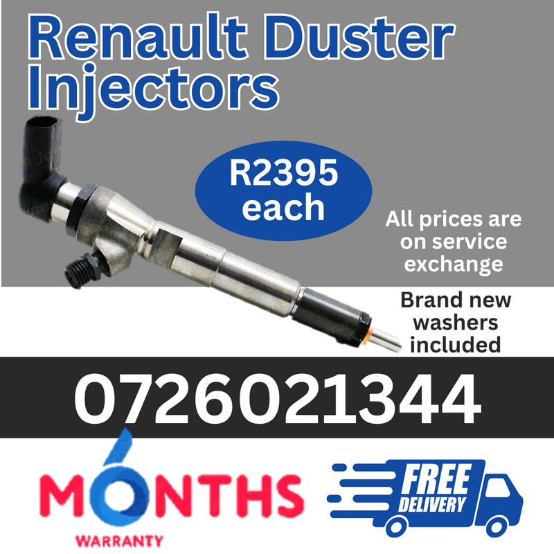 Renault Duster diesel injectors for sale