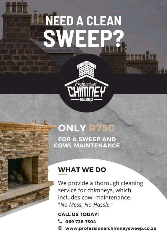 R750 Chimney Sweep &amp; cowl service or replacement