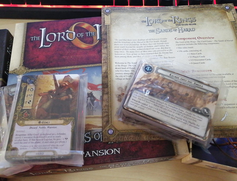 The Sands of Harad The Lord of the Rings: The Card Game  Haradrim Cycle