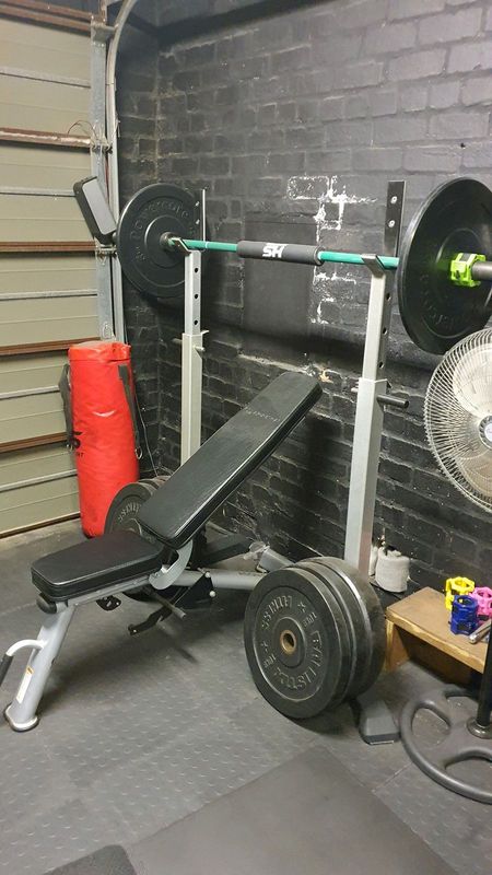 GYM EQUIPMENT [commercial grade] Olympic plates and bars etc etc