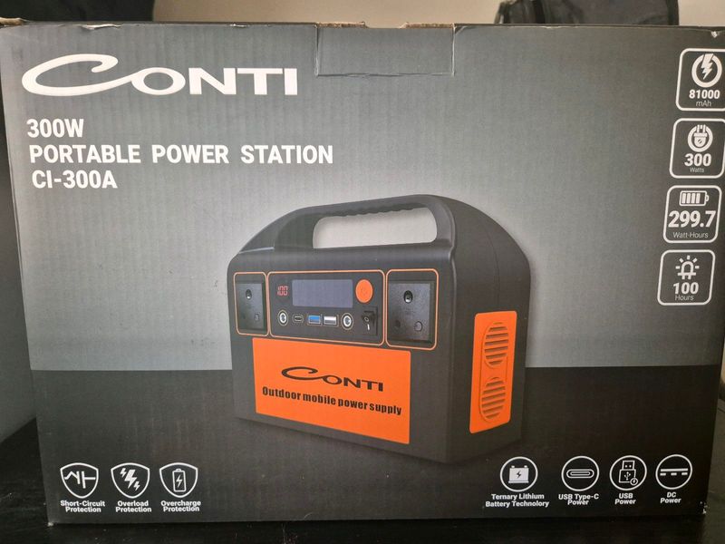 Conti 300W Portable Power Station