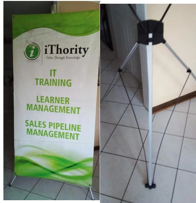 X-Banner Stand- Large (1m x2m)