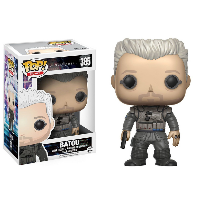 Funko Pop! Movies 385: Ghost in the Shell - Batou Vinyl Figure (new)