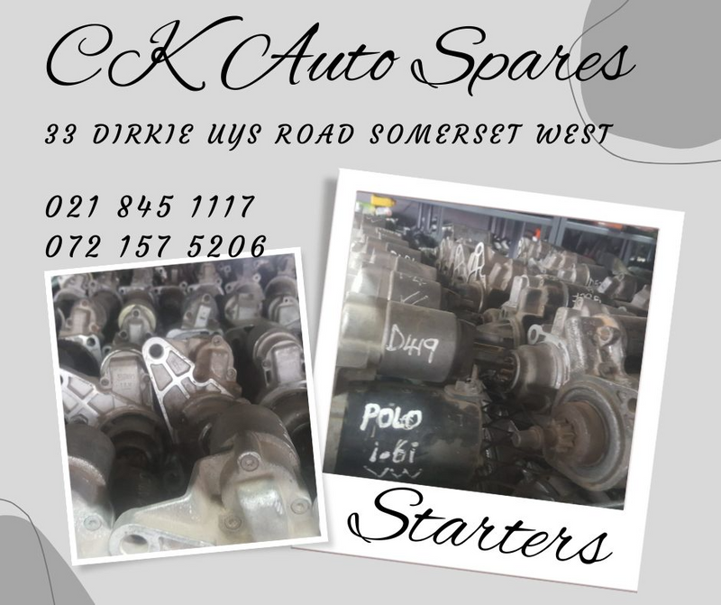 Starters for sale for most vehicle make and models