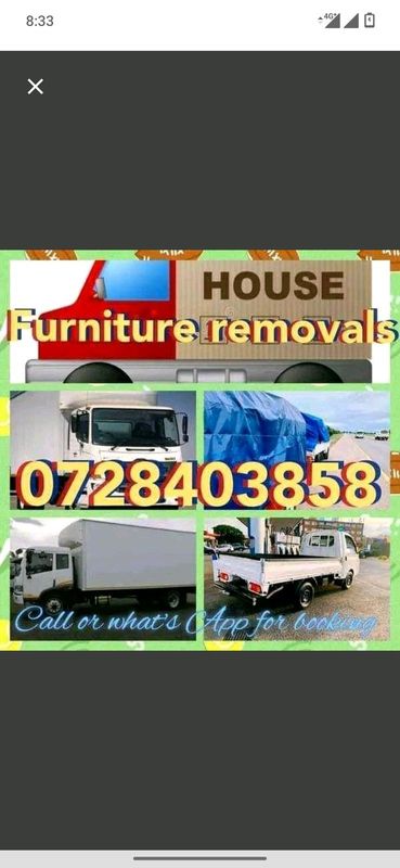 Furniture removals available