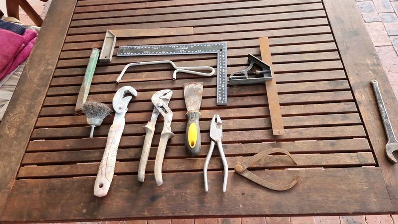 Some tools up for grabs at R150.