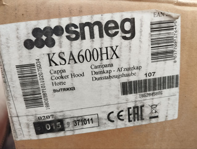SMEG Extractor KSA 600 HX