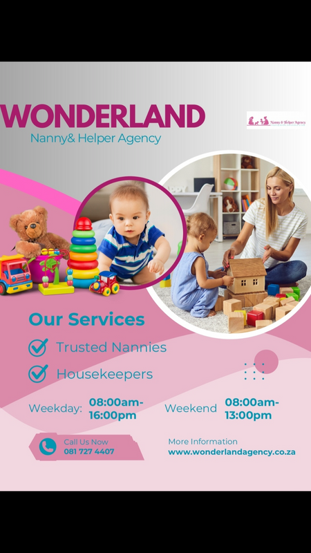 Wonderland Nanny &amp; Helper Agency