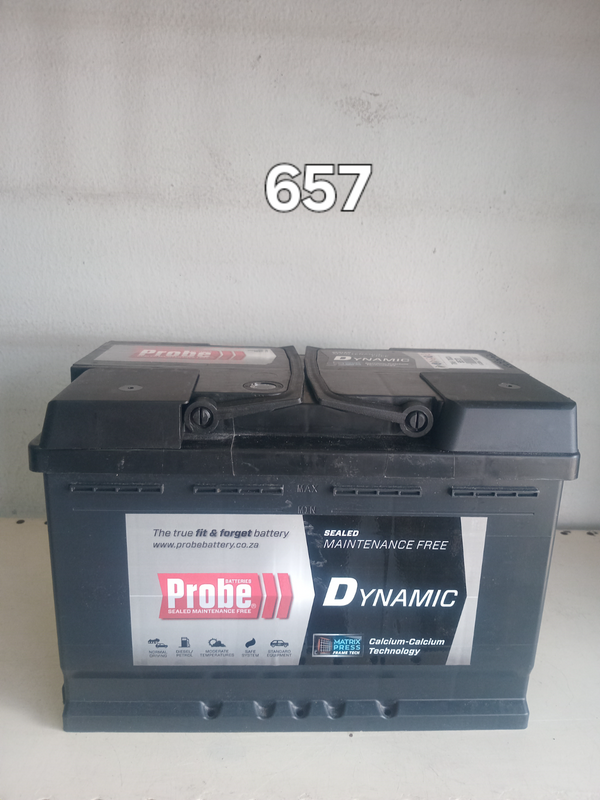 657 Probe Batteries