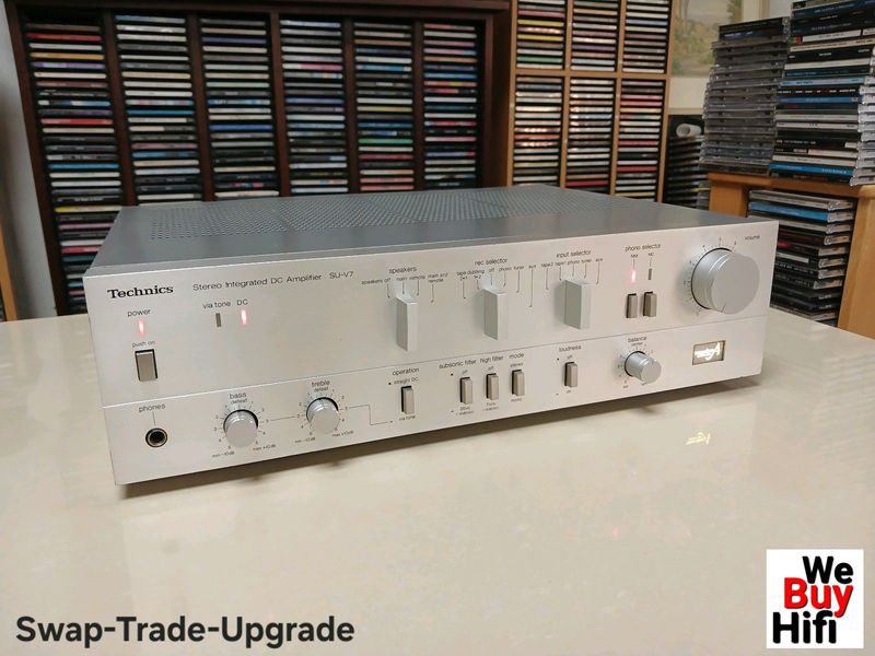 Technics SU-V7 Stereo Integrated Amplifier - 3 MONTHS WARRANTY (WeBuyHifi)