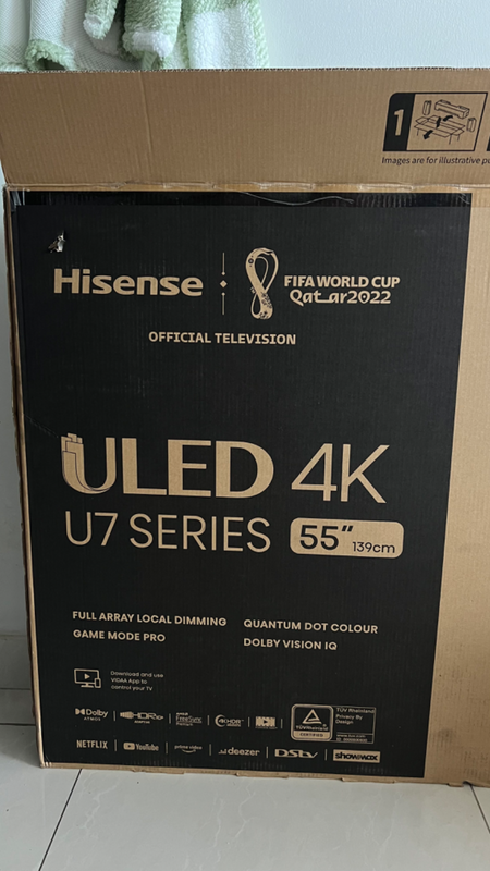 Hisense TV U7H: 55in 4K 120hz
