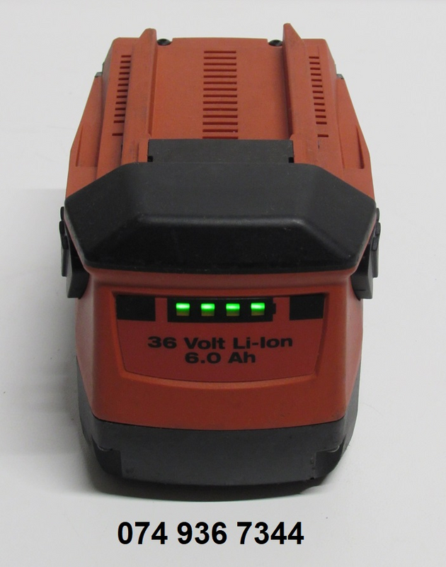 Hilti B36 Industrial 36V 6.0 Ah Li-ion Battery
