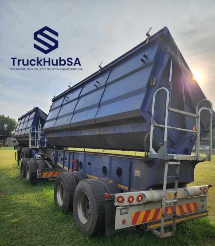 2016 - Afrit Superlink Side tipper trailer for sale - No vat charged