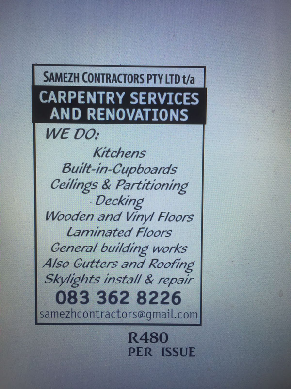 Carpentry Services &amp; Renovations.