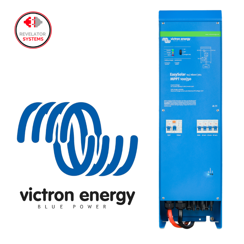 Victron Engery EasySolar 12/1600/70-16 230V MPPT 100/50 Sine Wave Charger Inverter