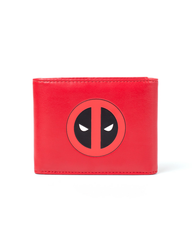 Deadpool with Badge Logo Trifold Wallet (New)