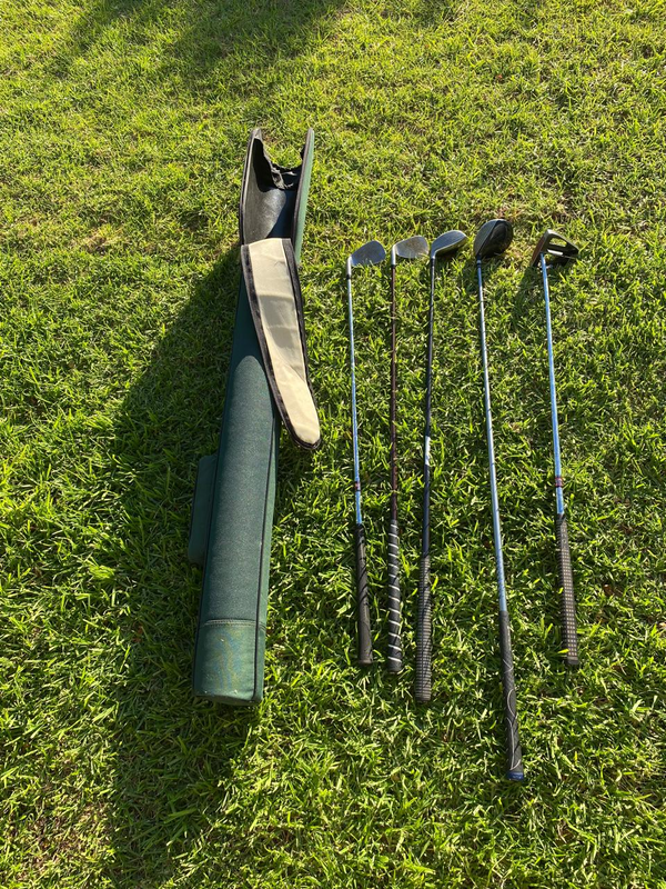 Golf clubs, travel light. REDUCED PRICE !