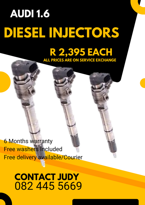 Audi 1.6 Diesel Injectors