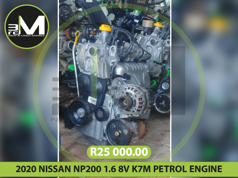 2020 NISSAN NP200 1.6 8V &#39;(7M PETROL ENGINE MV0705 - R25,000