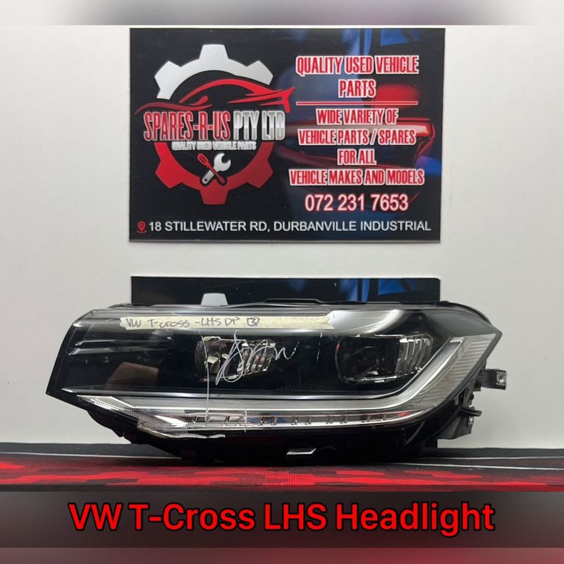 VW T-Cross LHS Headlight for sale