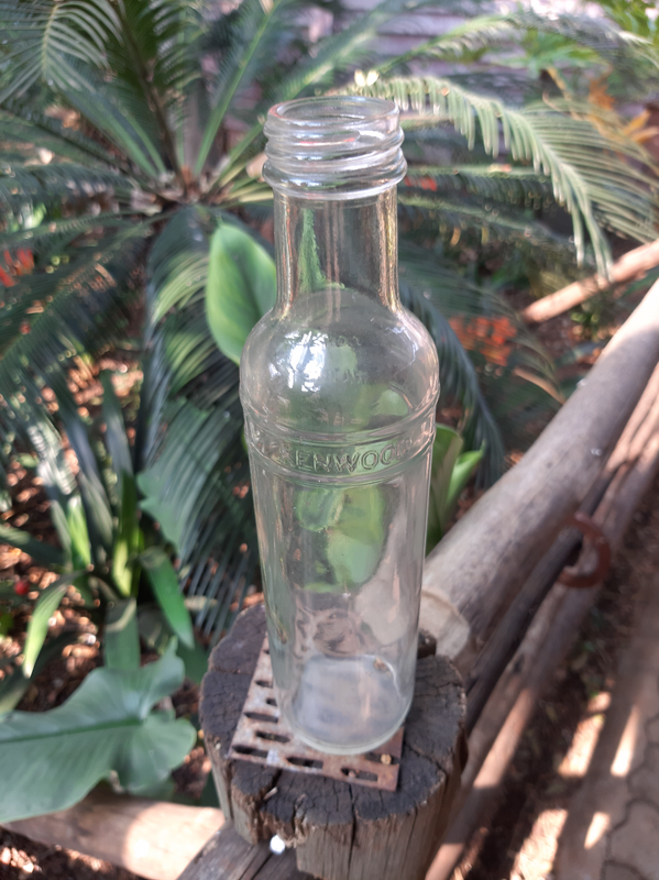 Vintage Kenwood Soda Stream Glass Bottles