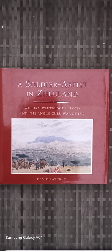 A Soldier-Artist in Zululand -David Rattray.Fine condition.Rare book.War.Art.
