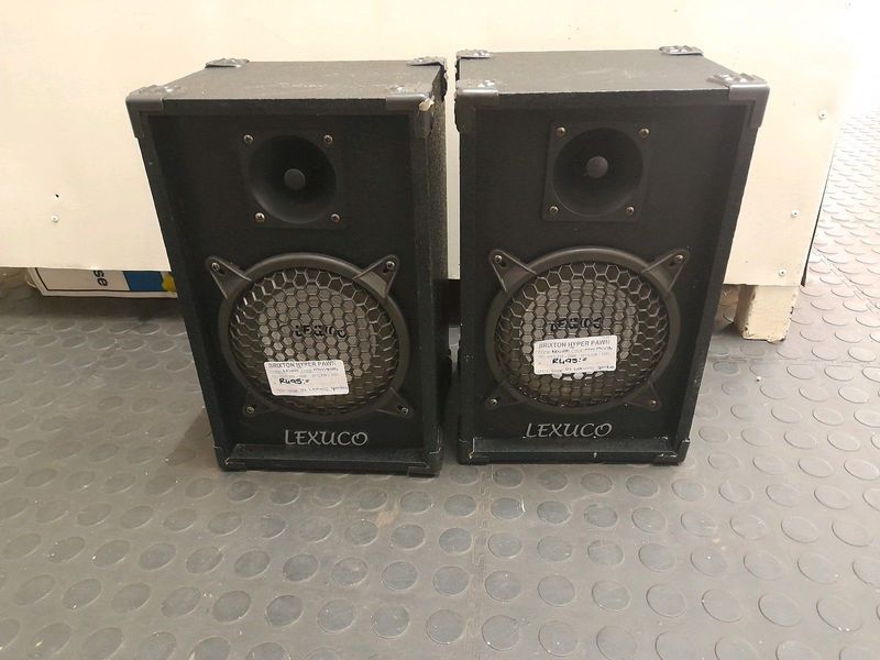 Lexuco speakers 92Feb24