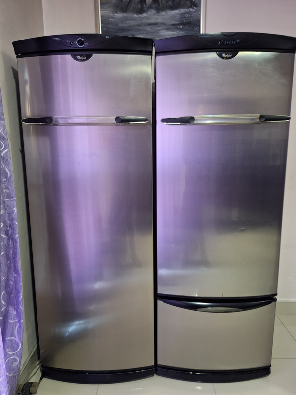 Whirlpool fridge and freezer