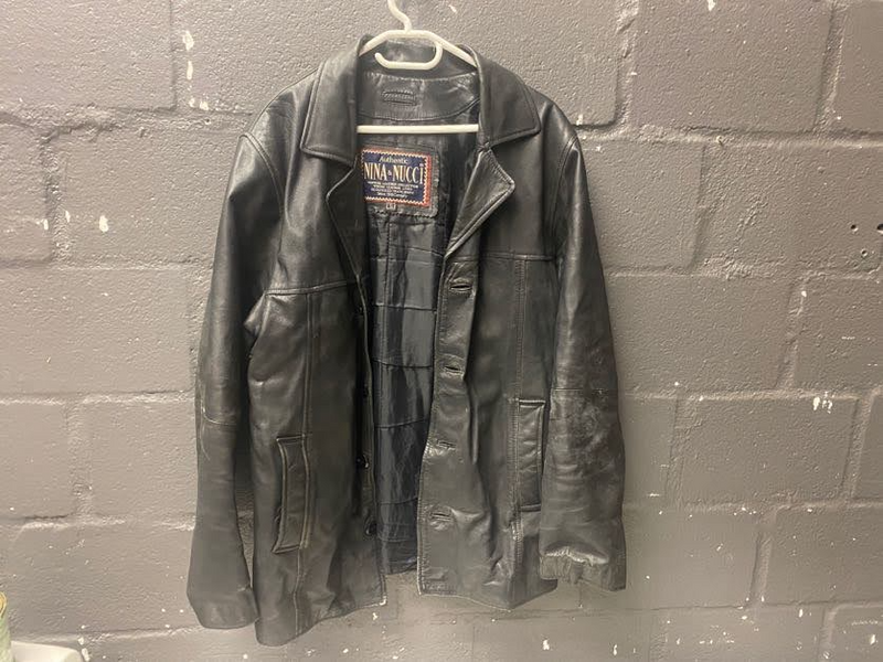 Authentic Man Leather Jacket S -REDUCED-