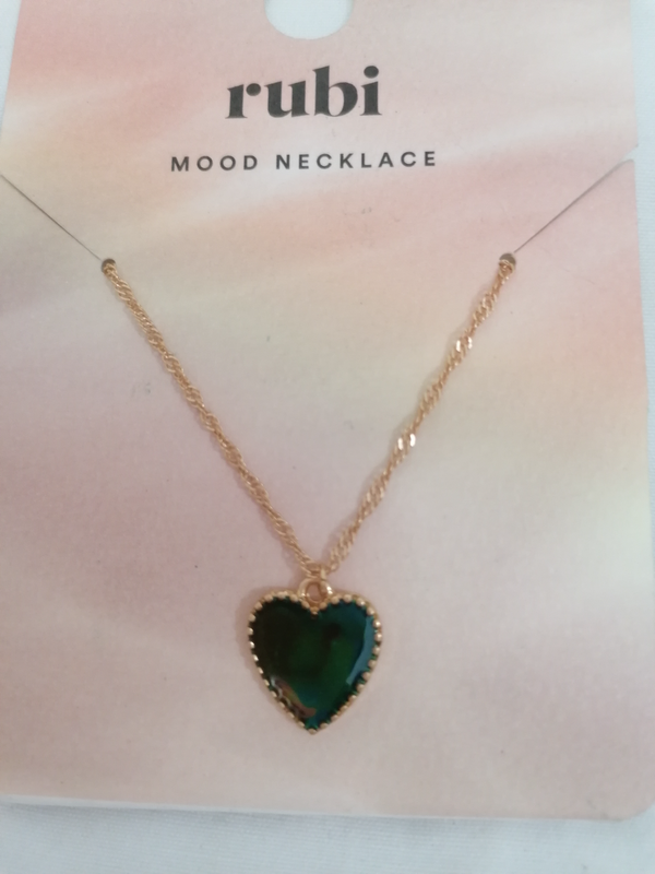 New Mood Necklace, Rose Gold Plated Chain