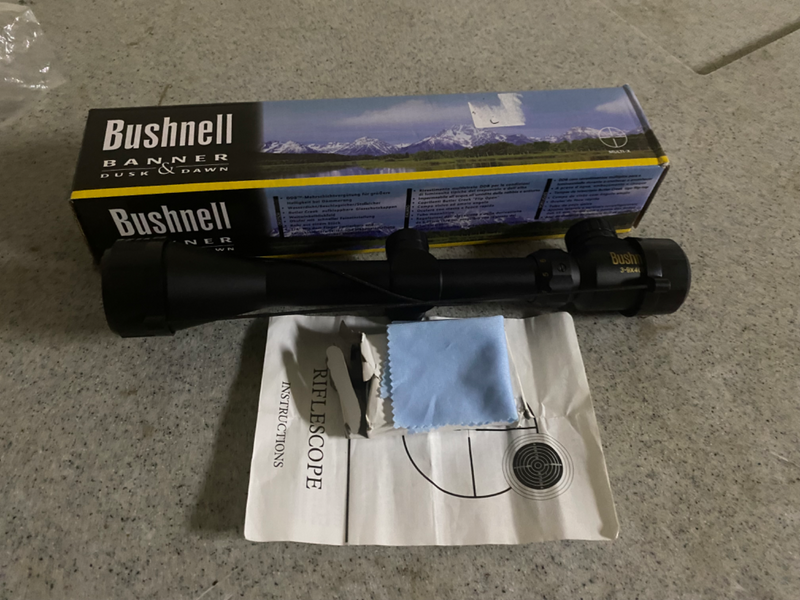 Bushnell scope 3-9x40