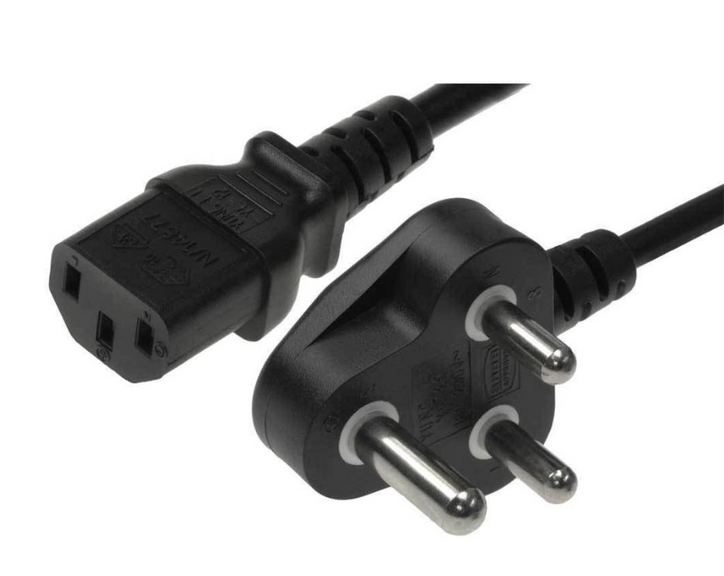 3m Original Power Cable for Electronics, TV, Computer, Printer, Monitor, Laptop and More