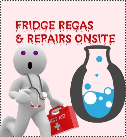 Onsite fridge repairs and regas