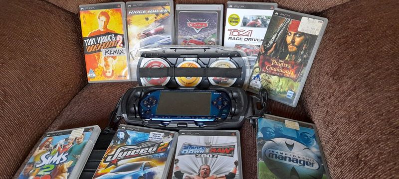 Sony psp with games