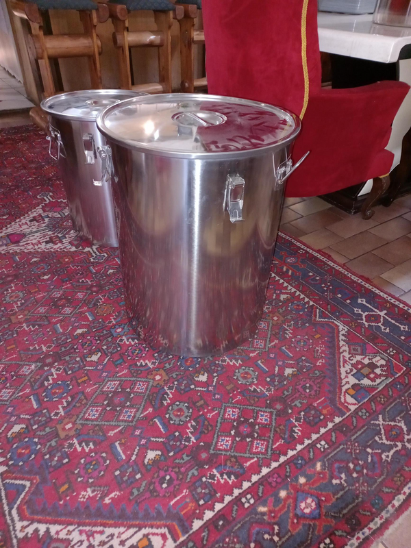 New 200 Liter Stainless Steel Cooking Pot - R 5500