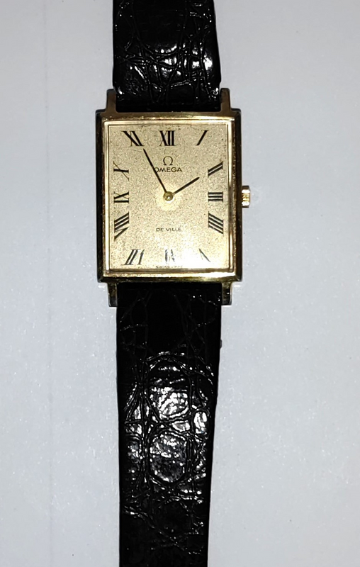 Rolled Gold Ladies Omega Vintage De Ville watch