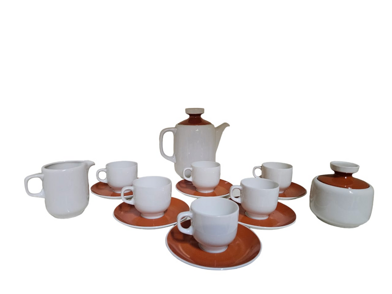 Mid-century Hutschenreuther coffee set