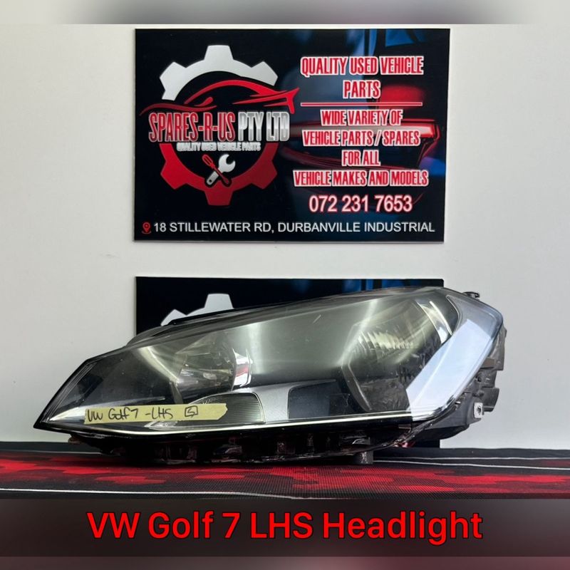VW Golf 7 LHS Headlight for sale