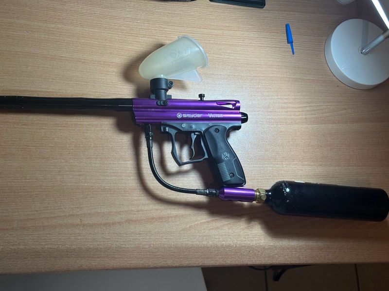 Spyder Victor Paintball Gun ( Limited Edition Purple )
