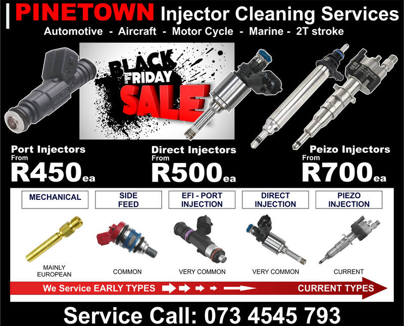 Injector service - Injector servicing   Petrol ONLY !