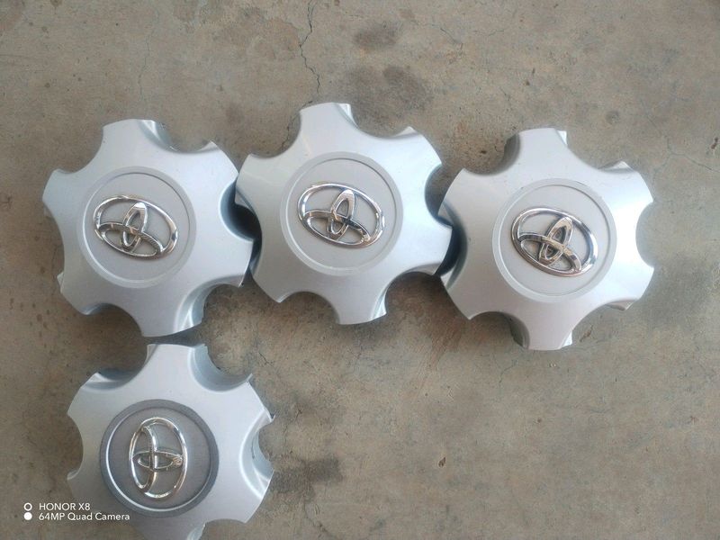 TOYOTA Wheel Center Caps A Set Of Four On Sale.