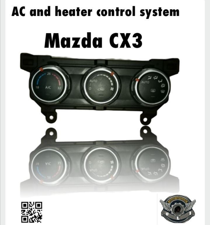 AC and heater control system Mazda CX3